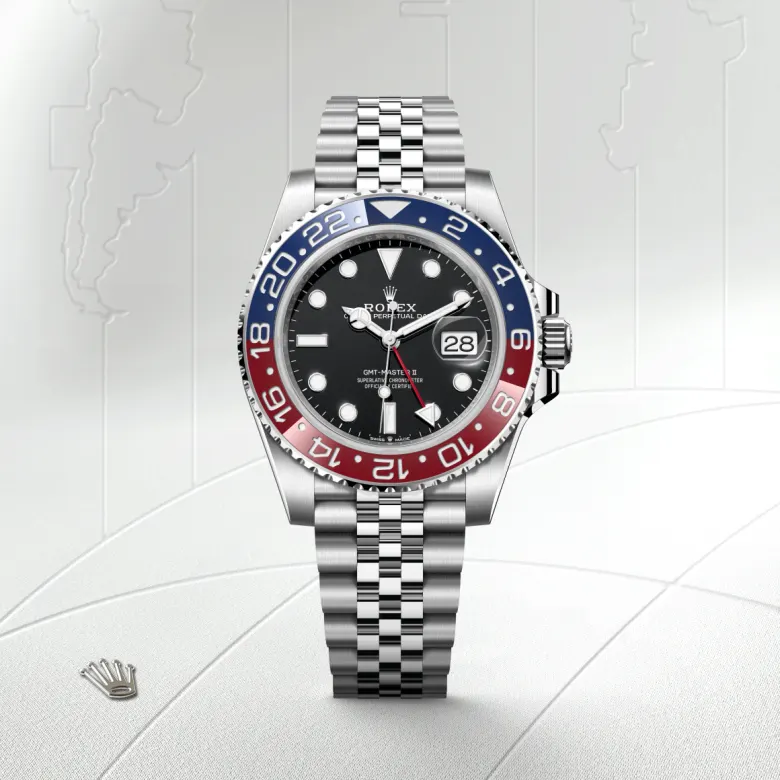 Rolex GMT-Master II Oyster, 40 mm, Oystersteel M126710BLRO