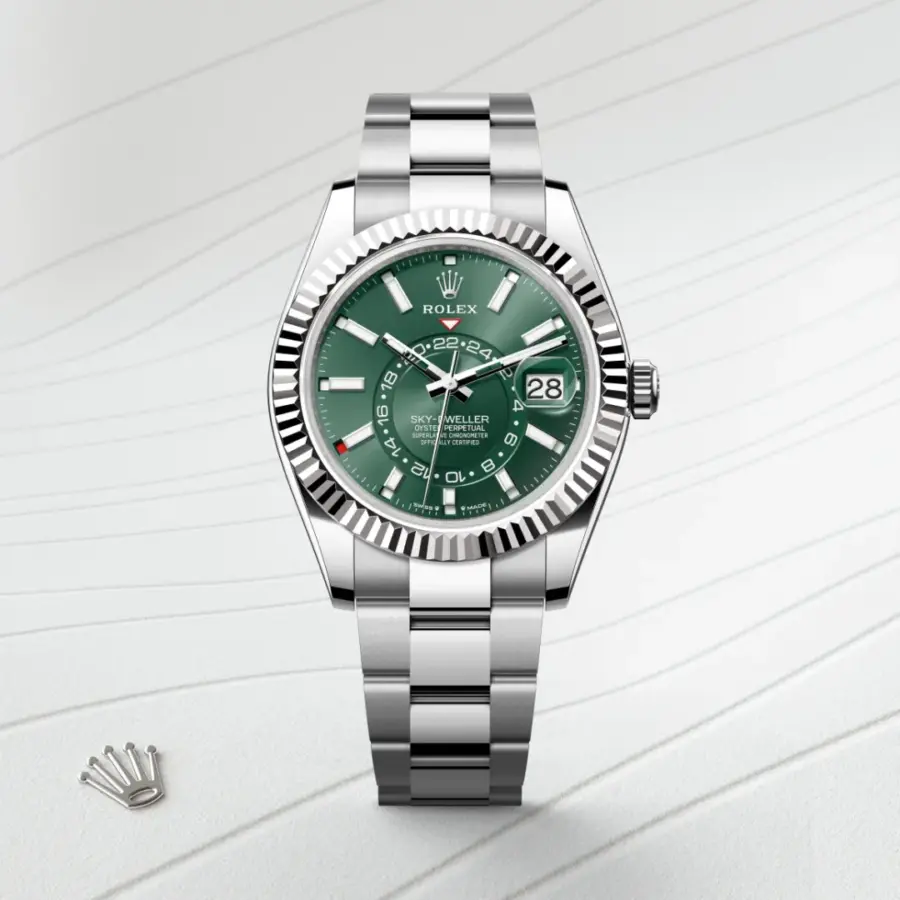 Rolex Sky-Dweller Oyster, 42 mm, Oystersteel and white gold M336934-0001
